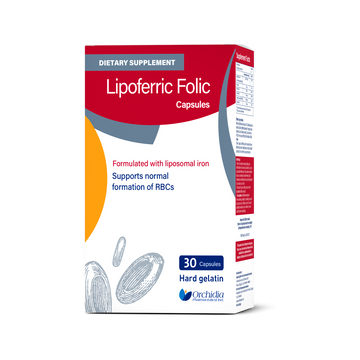 Lipoferric Folic – 30 Capsules