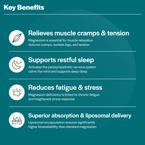 Magnesome, Liposomal Magnesium Supplement – 30 Capsules