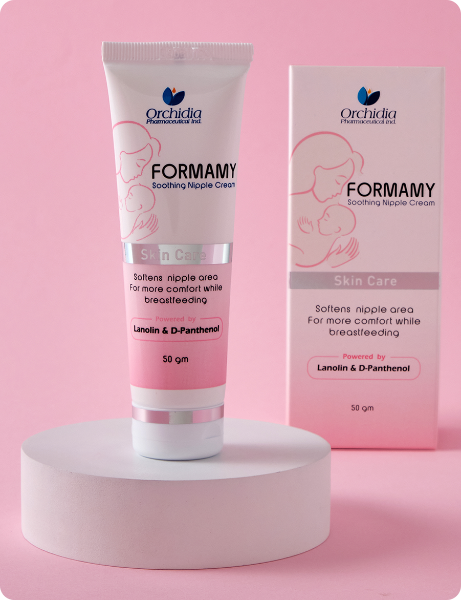 Formamy Nipple Cream - for Sore & Cracked Nipples - 50 gm